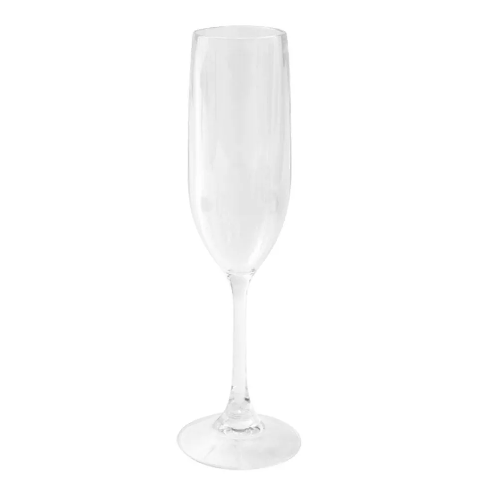 Acrylic Champagne Flute in Crystal Clear - 1 Each