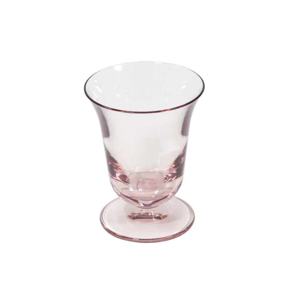 Acrylic Flared Light Rose Wine Glass - 1 Wine Glass