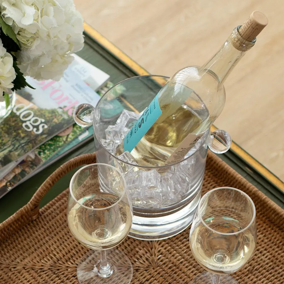 Acrylic 60oz Ice Bucket & Lid in Crystal Clear - 1 Each