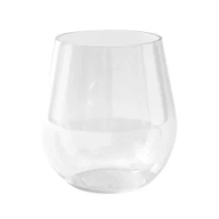 Acrylic 18.5oz Stemless Wine Glass in Crystal Clear - 1 Each