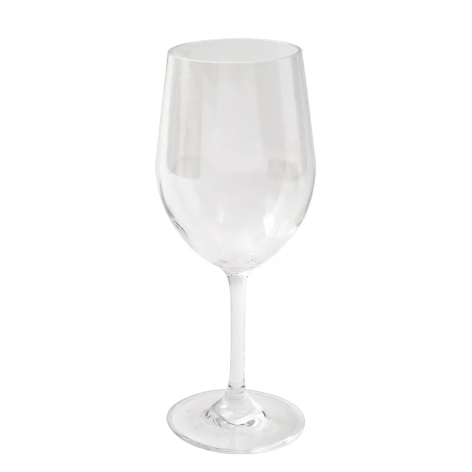 Acrylic 12oz White Wine Glass in Crystal Clear - 6 Each