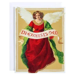 Angel Large Boxed Christmas Cards - includes 15 Boxed Christmas Cards & Envelopes