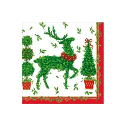 Animal Topiaries Paper Cocktail Napkins - 20 Per Package
