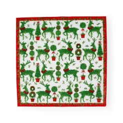 Animal Topiaries Paper Luncheon Napkins - 20 Per Package