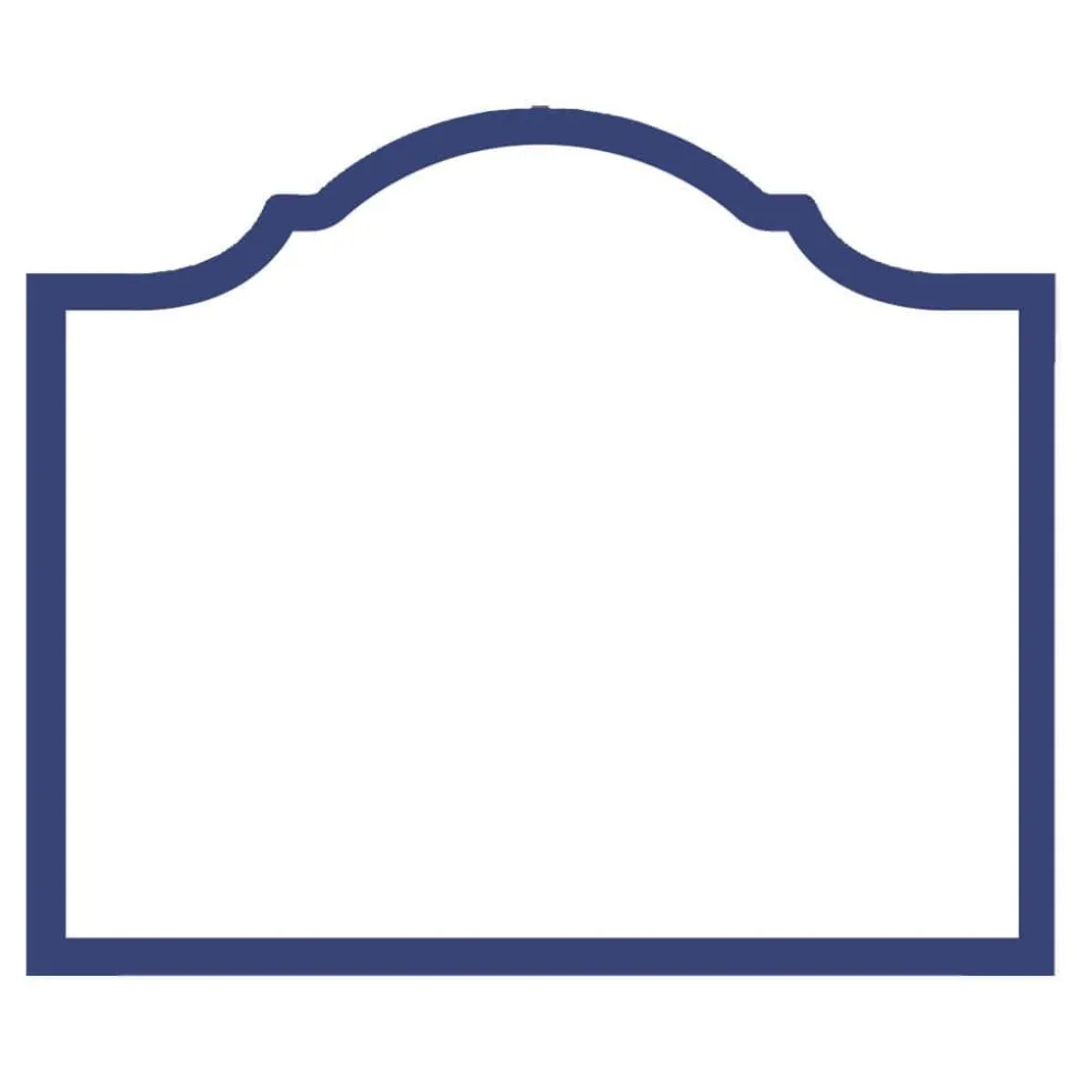 Arch Die-Cut Place Cards in Navy - 8 Per Package