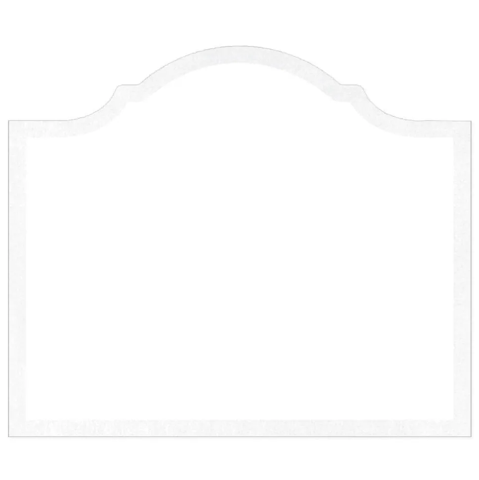 Arch Die-Cut Place Cards in Pearl Foil - 8 Per Package