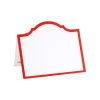 Arch Die-Cut Place Cards in Red - 8 Per Package