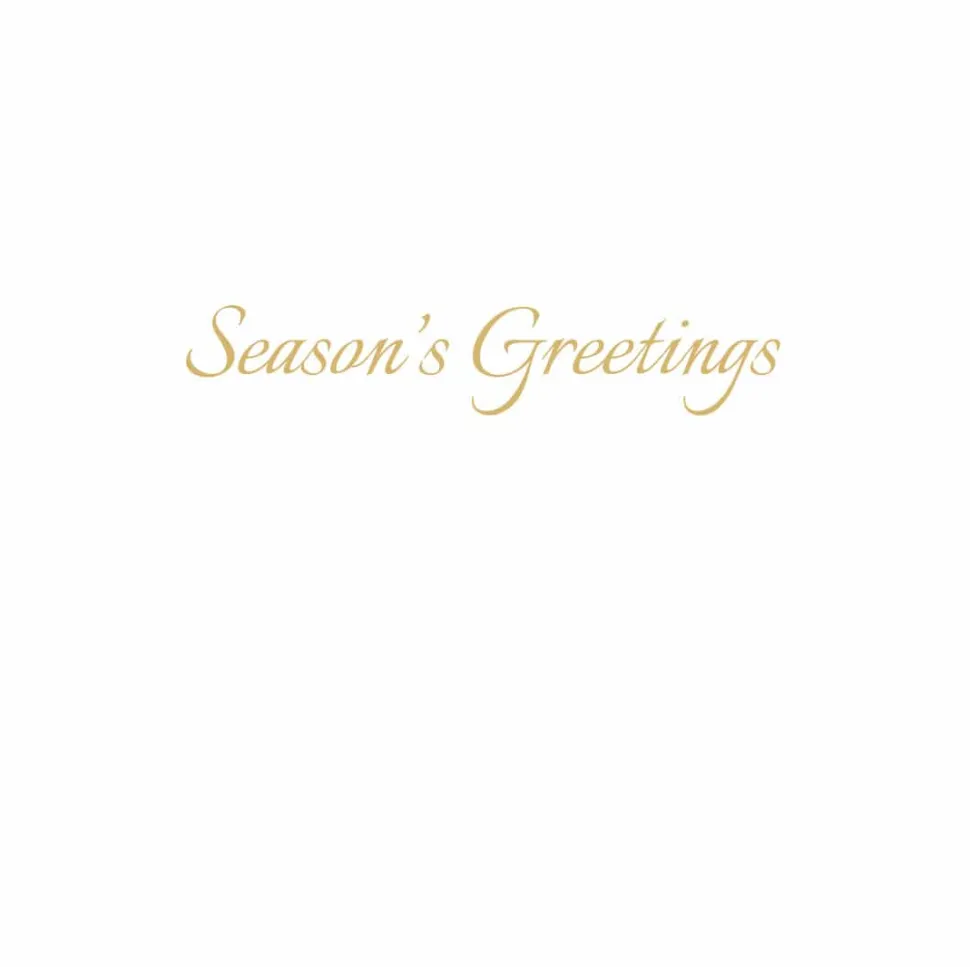 Autumn Wreath Petite Boxed Christmas Cards - includes 15 cards & envelopes