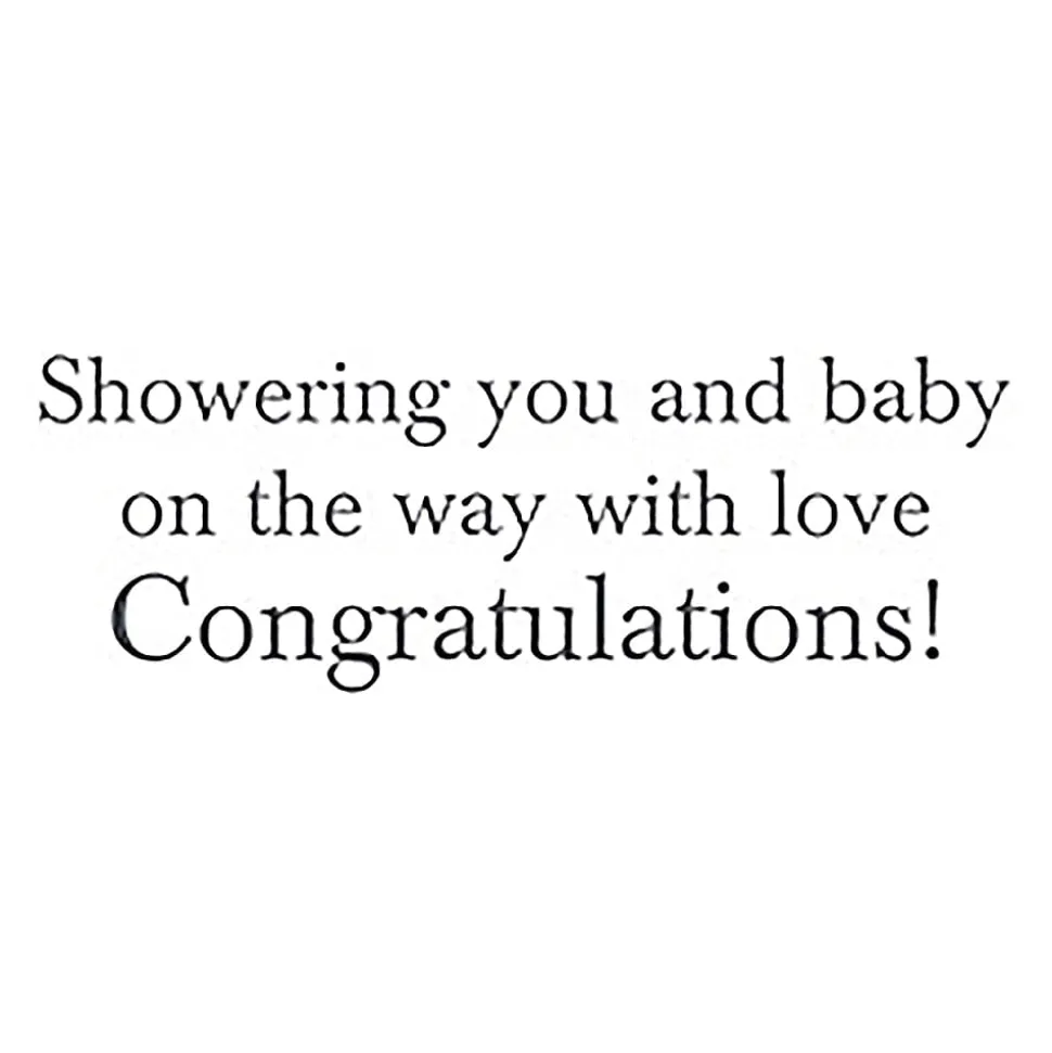 Baby - Set Of Six Greeting Cards And Envelopes