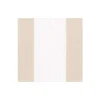 Bandol Stripe Paper Cocktail Napkins in Natural - 20 Per Package