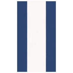 Bandol Stripe Paper Guest Towel Napkins in Navy - 15 Per Package