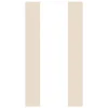 Bandol Stripe Paper Guest Towel Napkins in Natural - 15 Per Package