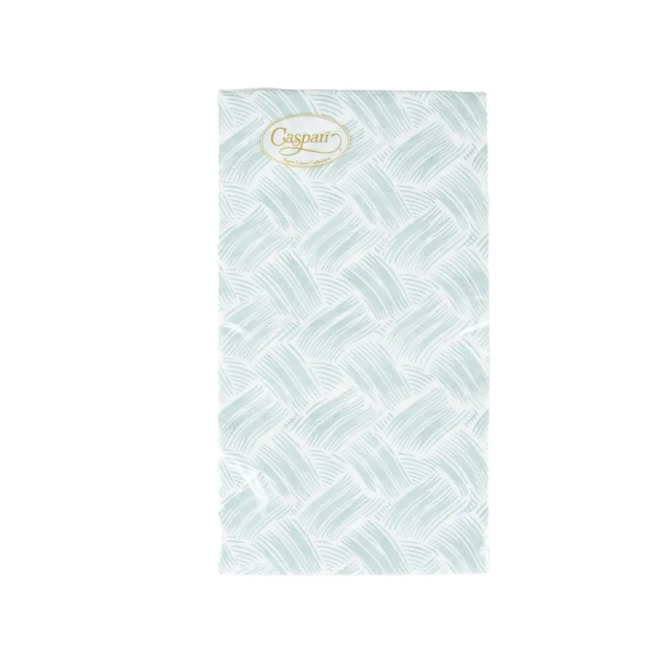 Basketry Mist Paper Linen Guest Towel Napkins - 12 Per Package