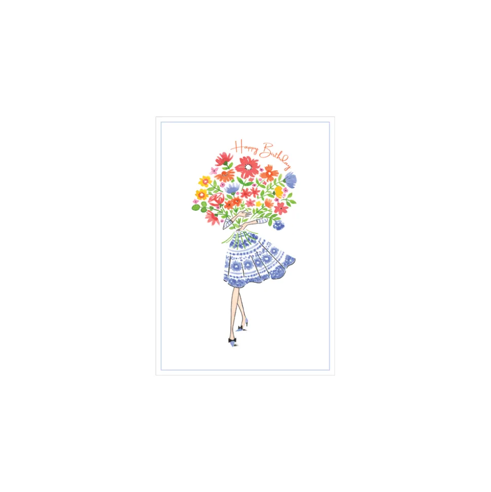 Birthday For Her - Set Of Six Greeting Cards And Envelopes