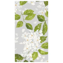 Blanc De Blancs Paper Guest Towel Napkins in Grey - 15 Per Package