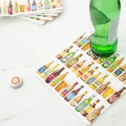 99 Bottles Boxed Paper Cocktail Napkins - 40 Per Box