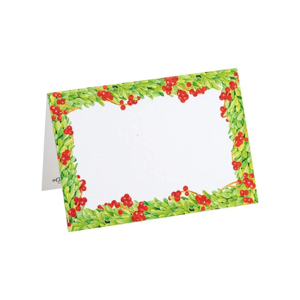 Boxwood Trellis Place Cards - 8 Per Package
