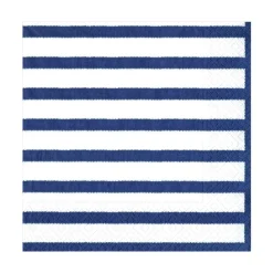 Bretagne Paper Luncheon Napkins in Blue - 20 Per Package