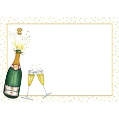 Bubbly Self-Adhesive Labels - 12 Per Package