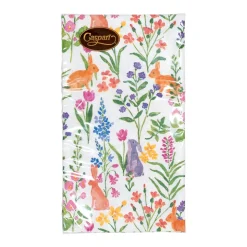 Bunny Field Guest Towel Napkins - 15 Per Package