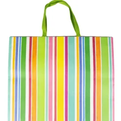 Cabana Stripe Bright Gift Bags - 1 Jumbo Gift Bag