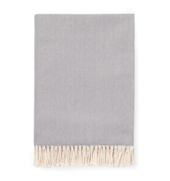 Celine Herringbone Throw in Lilac