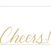 Cheers Self-Adhesive Labels - 12 Per Package