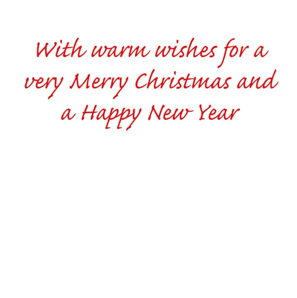 Christmas Birdhouse Personalized Christmas Cards