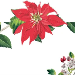 Christmas Chinoiserie White Place Cards - includes 8 Cards