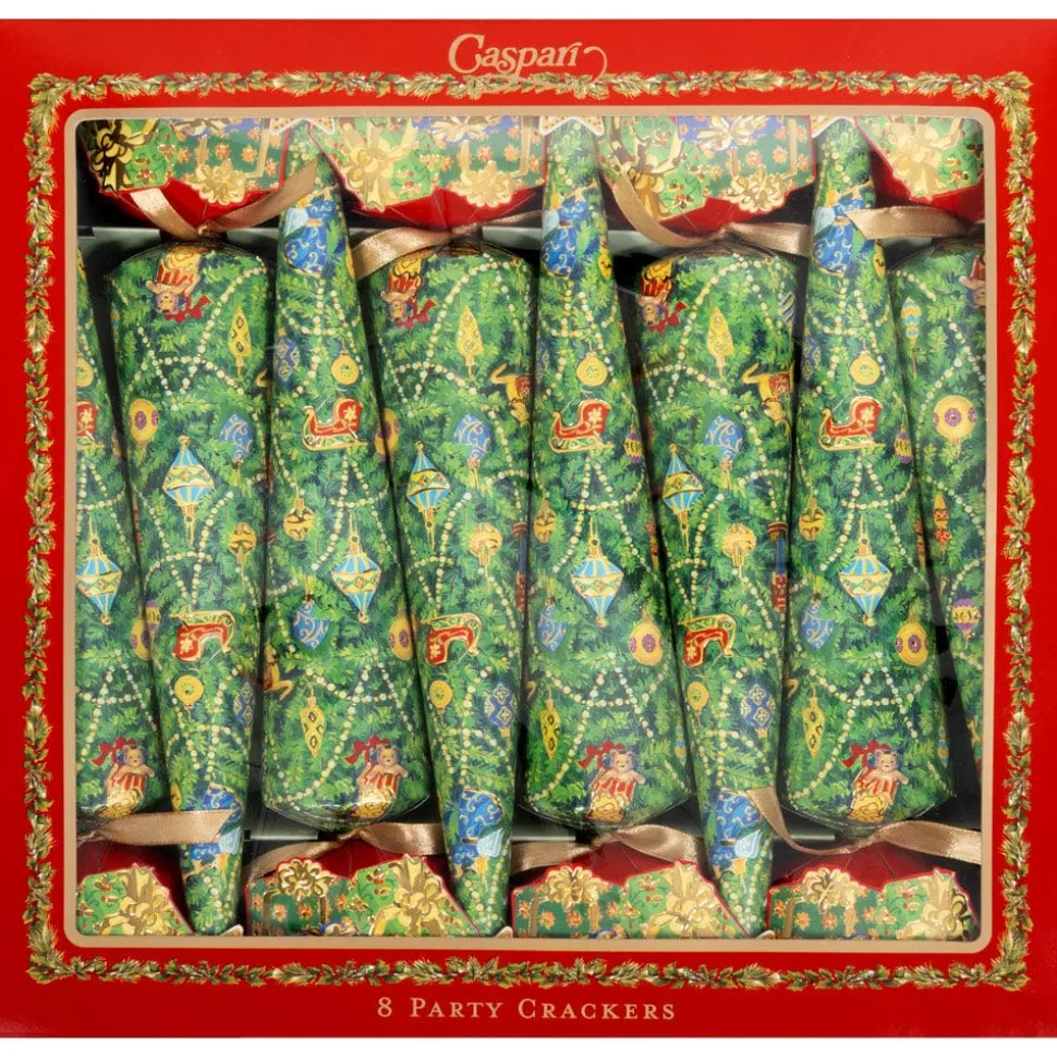 Christmas Tree Celebration Crackers - includes 8 Celebration Crackers