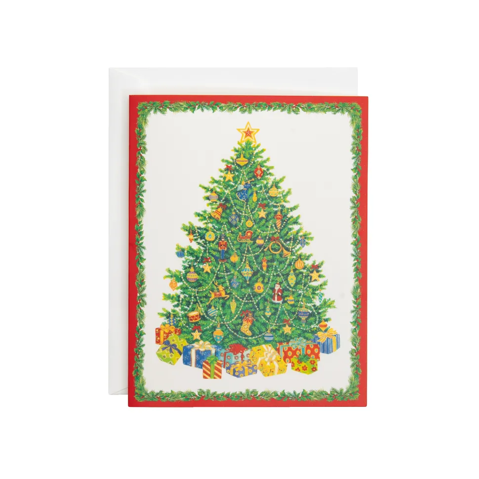 Christmas Tree Classic Boxed Christmas Cards - includes 15 cards & envelopes