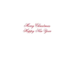 Christmas Tree Embossed Large Boxed Christmas Cards - includes 10 cards & envelopes