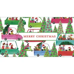 Christmas Tree Shopping Money Card - Package of 4 cards with envelopes