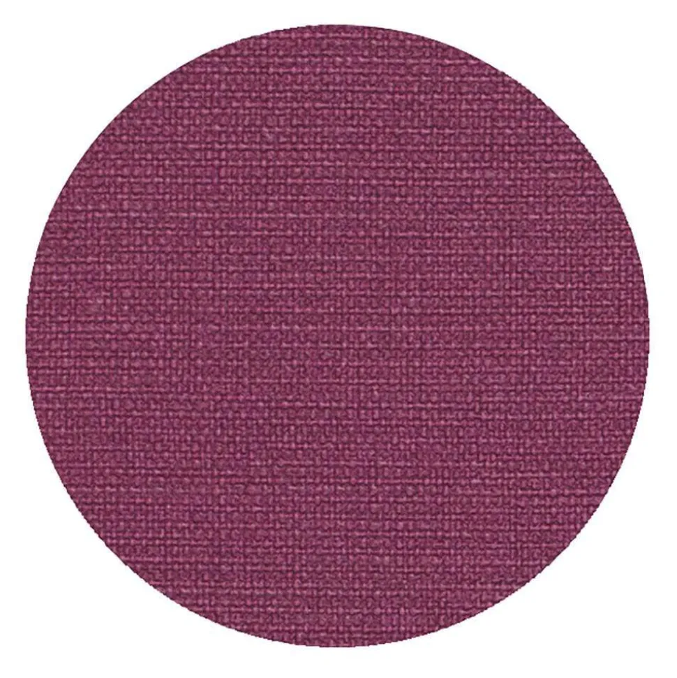 Classic Canvas Felt-Backed Coasters in Aubergine - 8 Per Box