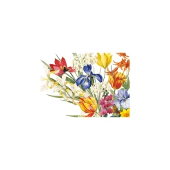 Classic Floral - Birthday Set Of Six Greeting Cards And Envelopes