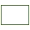 Classic 2 Tone Border Hunter Green & Navy Correspondence Cards - 12 Per Package