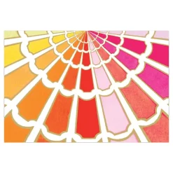 Color Wheel Die-Cut Place Cards - 8 Per Package