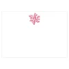 Coral & Coral Correspondence Cards - 12 Per Package
