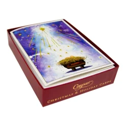 Creche Small Boxed Christmas Cards - includes 15 cards & envelopes