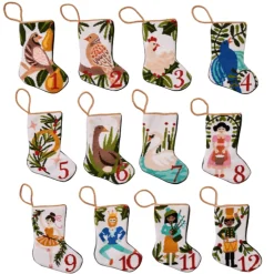 12 Days - 10 Lords a Leaping Bauble Stocking