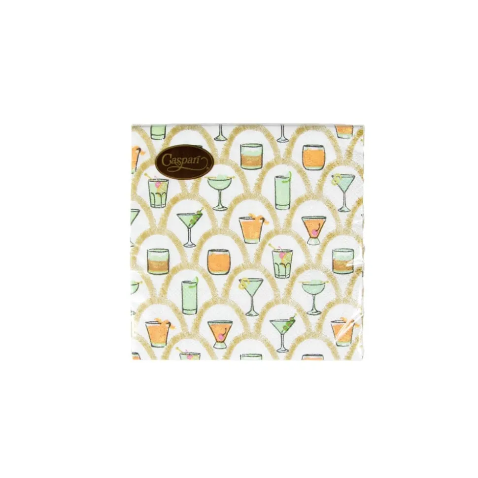 Deco Cocktails Cocktail Napkins - 20 Per Package
