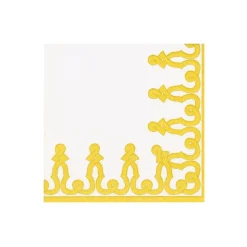 Dessin Passementerie Dijon Paper Lin Boxed Cocktail Napkins - 30 Per Package