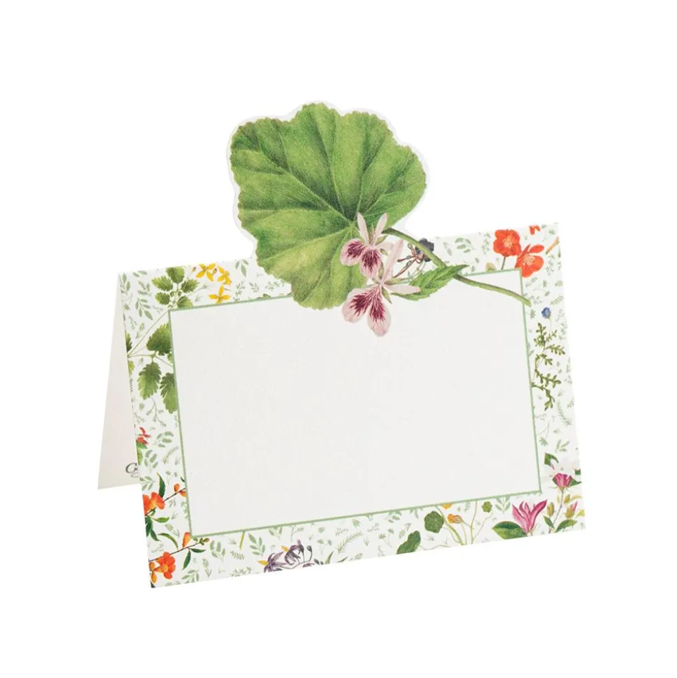 English Country Garden Place Cards Die Cut Package 8 In