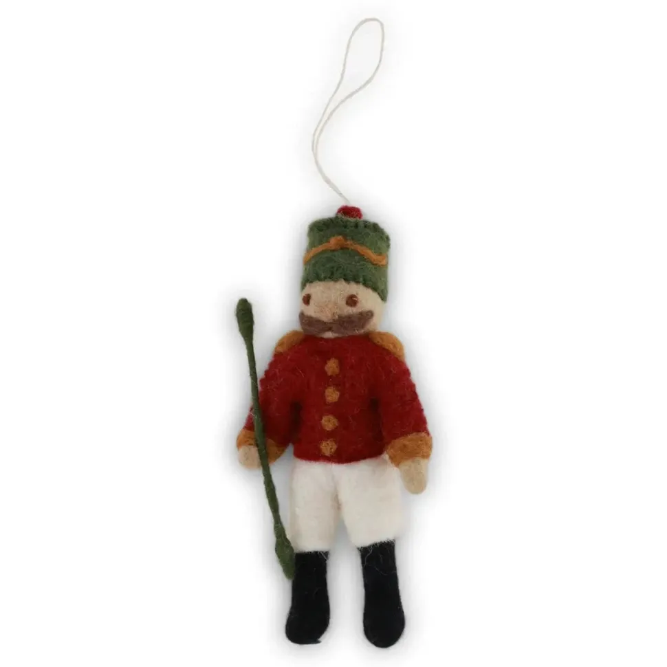 Felt Ornament Set - Ballerina and Nutcracker