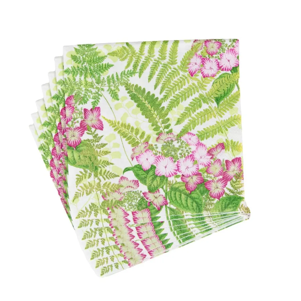 Fern Garden Dinner Napkins - 20 Per Package