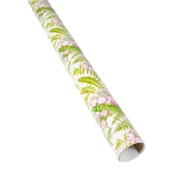 Fern Garden Gift Wrap - 1 Continuous Roll of Wrapping Paper