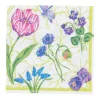 Floral Majolica Cocktail Napkins - 20 Per Package