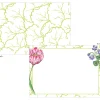 Floral Majolica Correspondence Cards - 12 Card & Envelopes