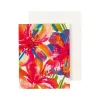 Floral Pop Gift Enclosure Cards - 4 Mini Cards & 4 Envelopes