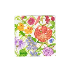 Floral Trellis Dinner Napkins - 20 Per Package